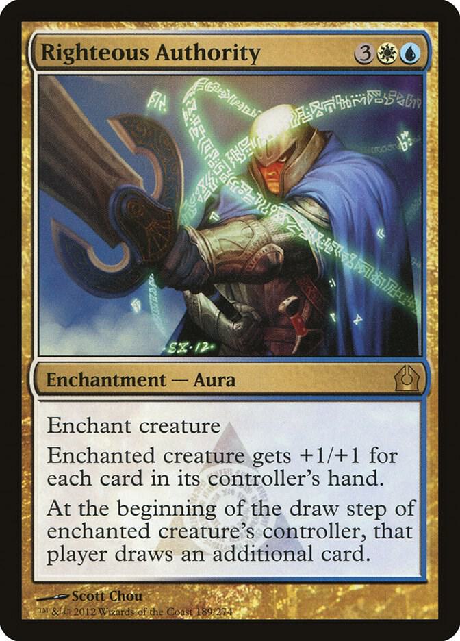 Righteous Authority (189) [Return to Ravnica]