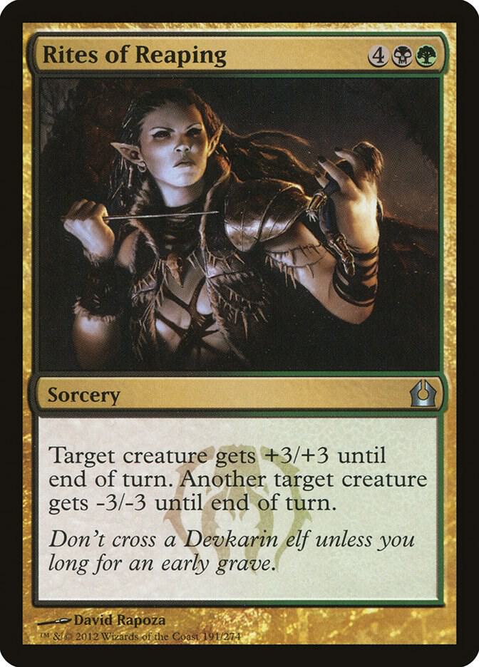 Rites of Reaping (191) [Return to Ravnica]