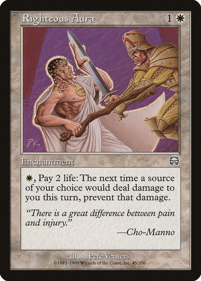 Righteous Aura (45) [Mercadian Masques]