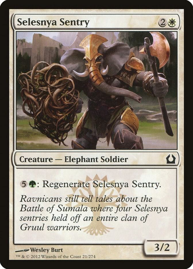 Selesnya Sentry (21) [Return to Ravnica]