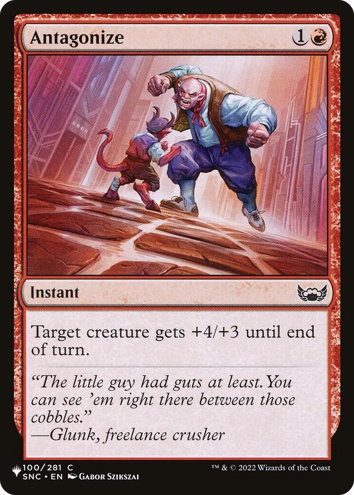 Antagonize (100) [The List]