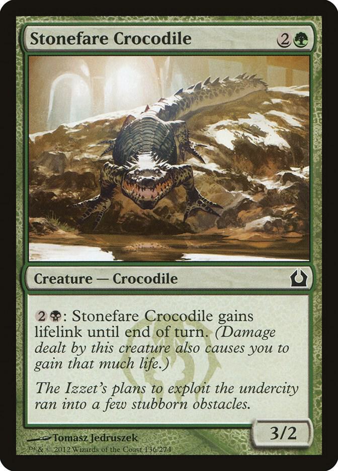 Stonefare Crocodile (136) [Return to Ravnica]