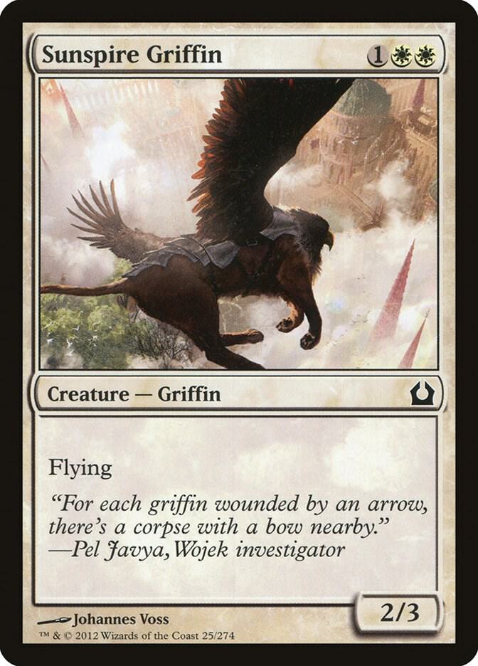 Sunspire Griffin (25) [Return to Ravnica]