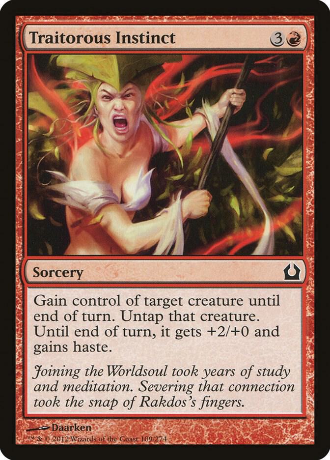 Traitorous Instinct (109) [Return to Ravnica]