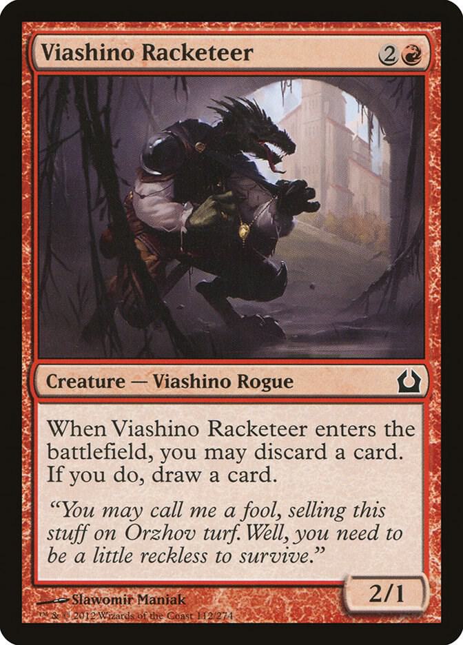 Viashino Racketeer (112) [Return to Ravnica]