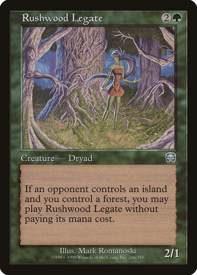 Rushwood Legate (266) [Mercadian Masques]