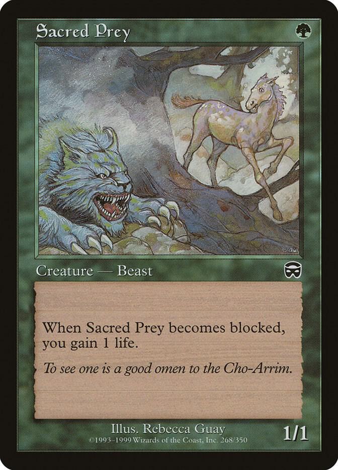Sacred Prey (268) [Mercadian Masques]