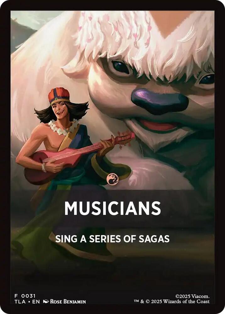 Musicians Theme Card (31) [Avatar: The Last Airbender]