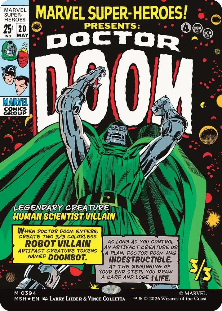 Doctor Doom (Borderless) (0394) [Marvel Super Heroes]