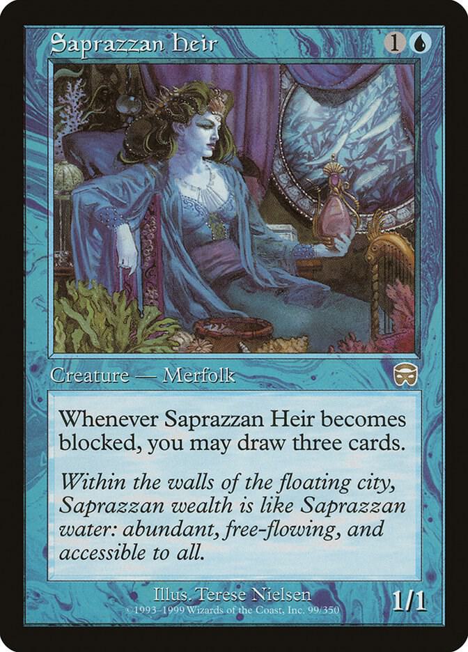 Saprazzan Heir (99) [Mercadian Masques]