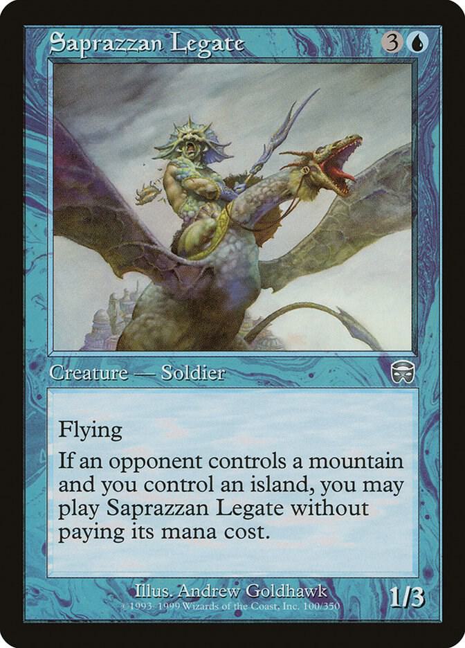 Saprazzan Legate (100) [Mercadian Masques]