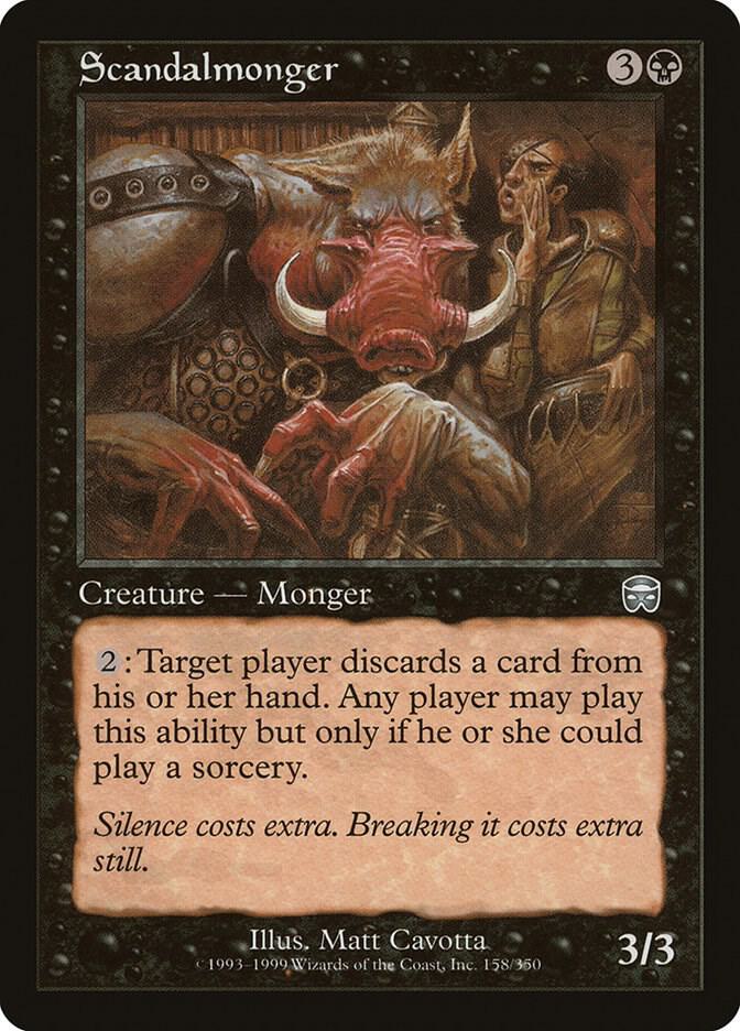 Scandalmonger (158) [Mercadian Masques]