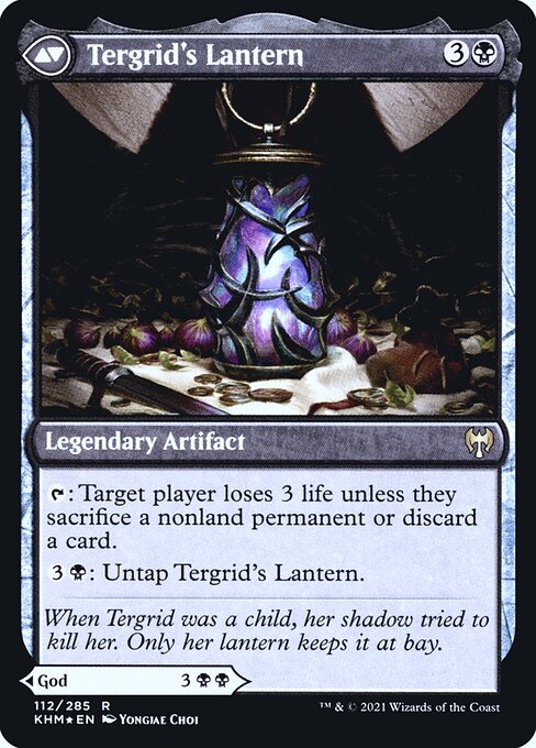 Tergrid, God of Fright (112) [Prerelease Cards] Reverse