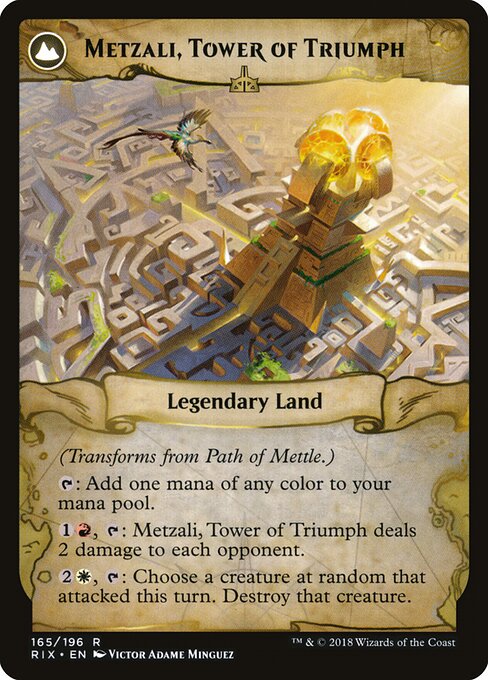 Path of Mettle (165) [Rivals of Ixalan] Reverse