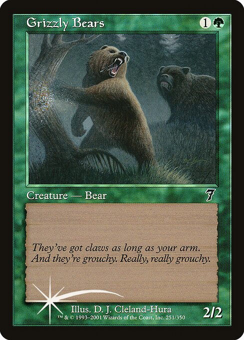 Grizzly Bears (251★) [Seventh Edition]