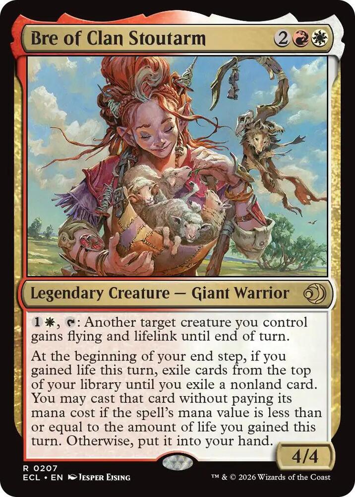 Bre of Clan Stoutarm (207) [Lorwyn Eclipsed]