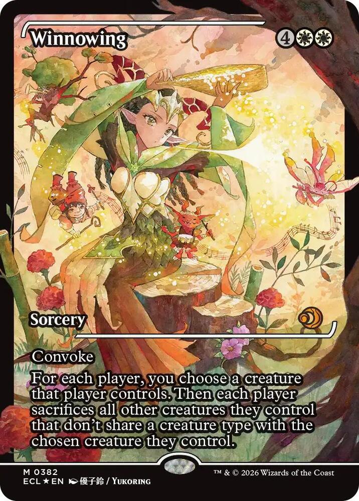 Winnowing (Showcase) (382) [Lorwyn Eclipsed]