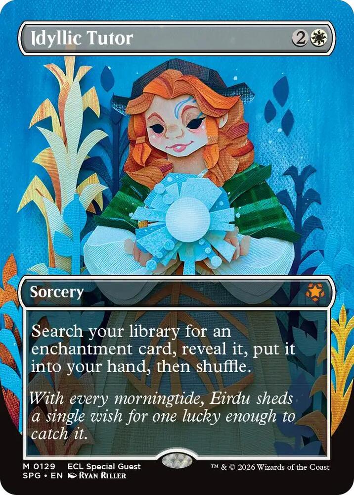 Idyllic Tutor (Borderless) (129) [Special Guests]