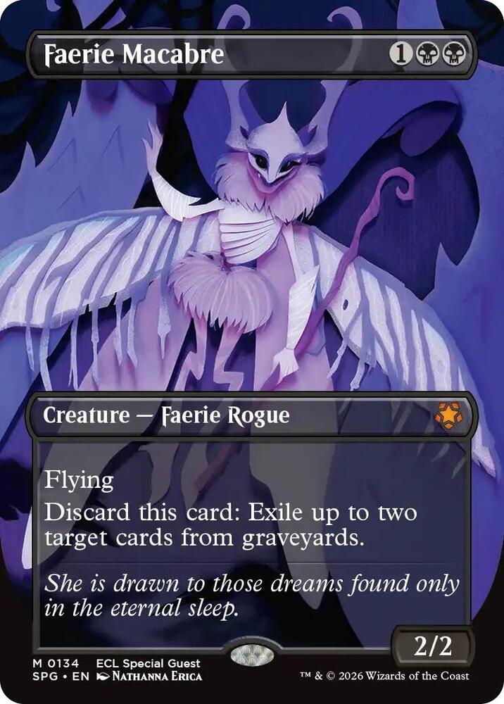 Faerie Macabre (Borderless) (134) [Special Guests]