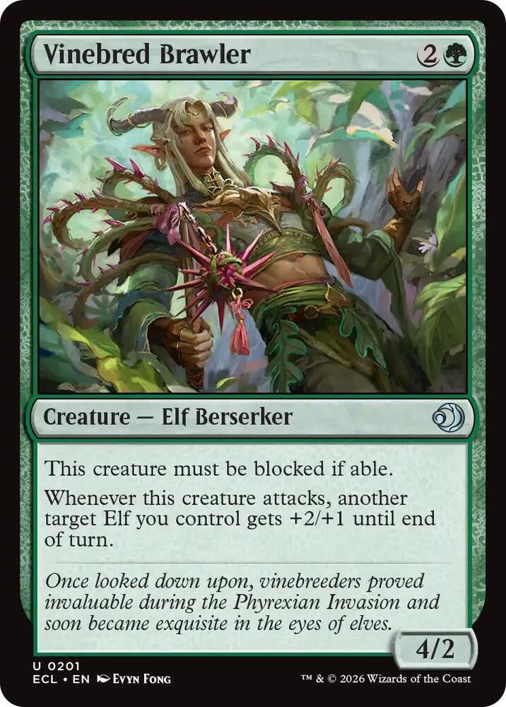 Vinebred Brawler (201) [Lorwyn Eclipsed]