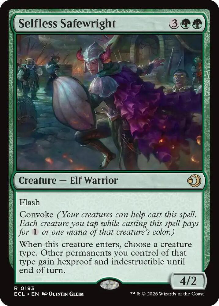 Selfless Safewright (193) [Lorwyn Eclipsed]