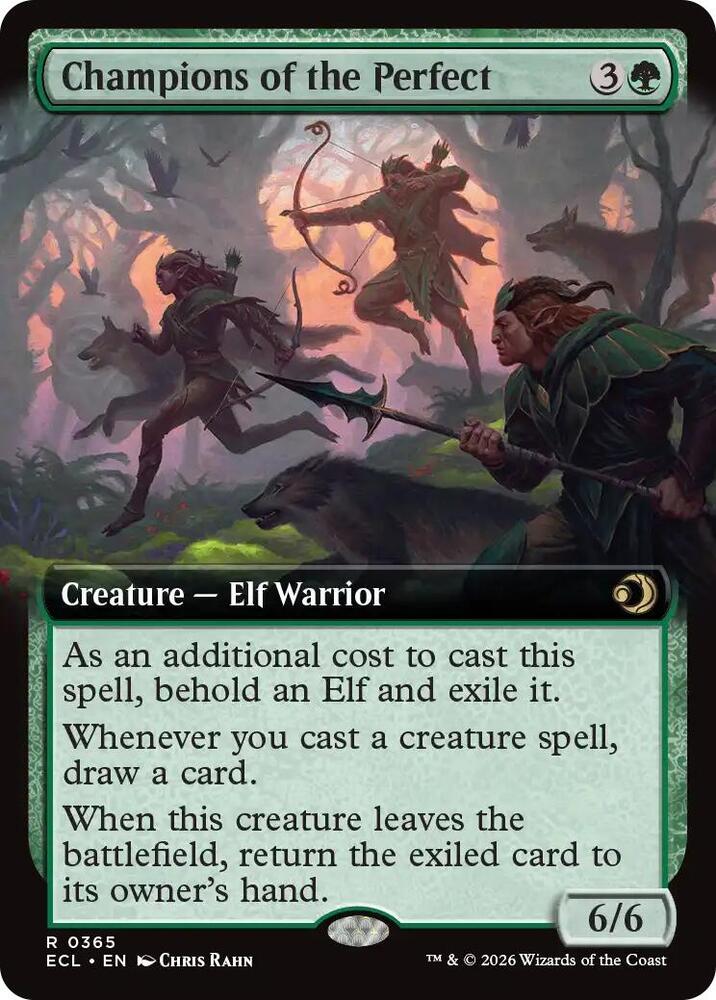 Champions of the Perfect (Extended Art) (365) [Lorwyn Eclipsed]