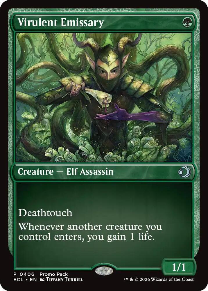 Virulent Emissary (406) [Lorwyn Eclipsed Promos]