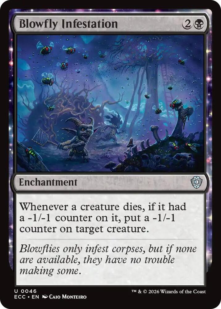 Blowfly Infestation (46) [Lorwyn Eclipsed Commander]