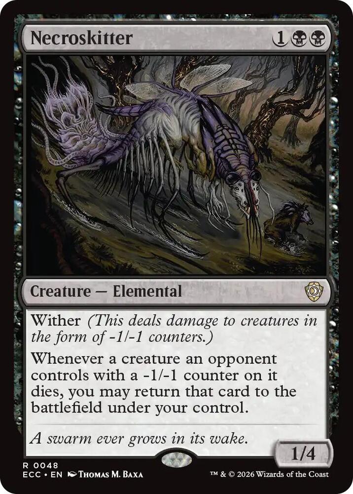 Necroskitter (48) [Lorwyn Eclipsed Commander]