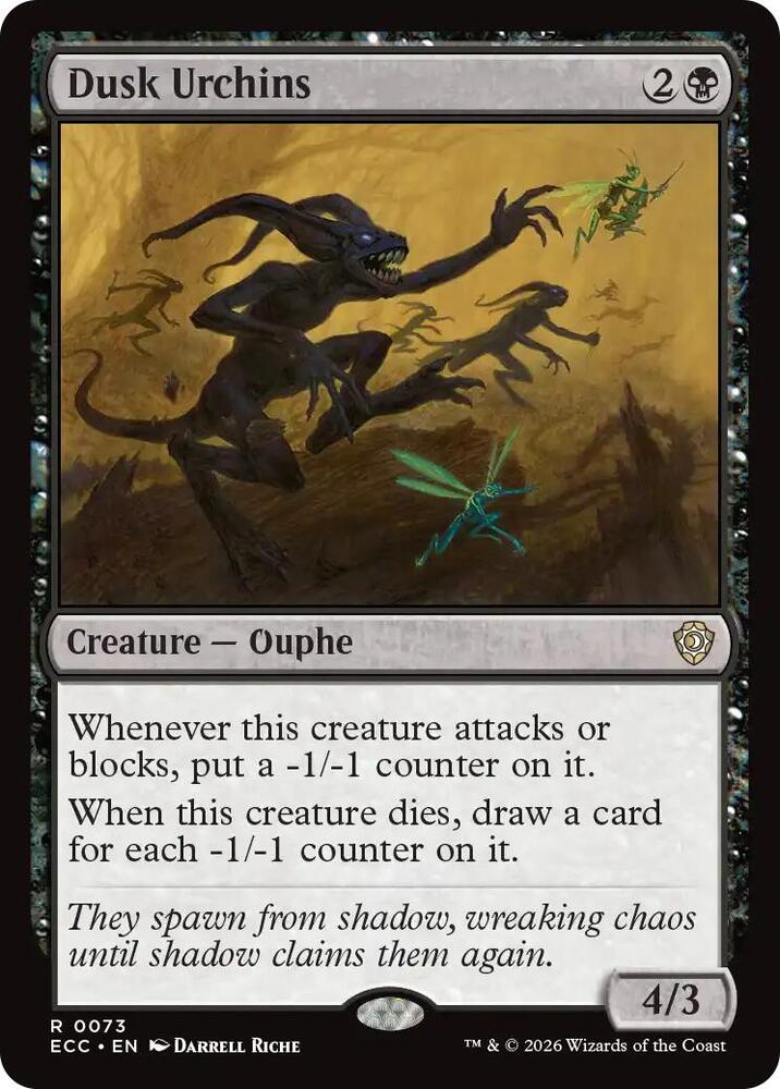 Dusk Urchins (73) [Lorwyn Eclipsed Commander]