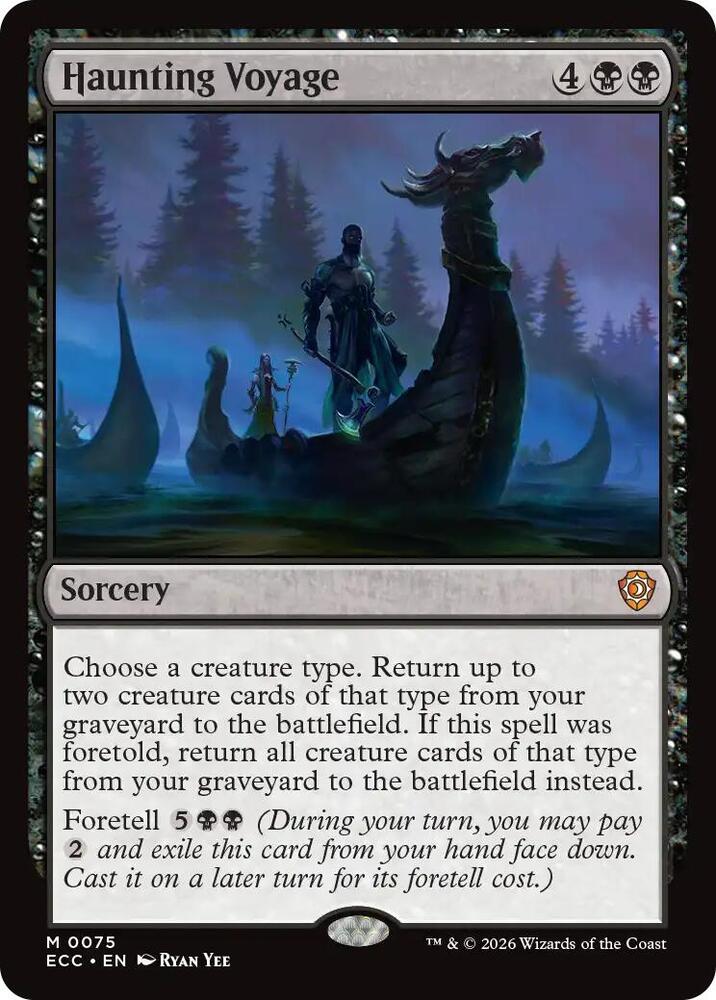 Haunting Voyage (75) [Lorwyn Eclipsed Commander]