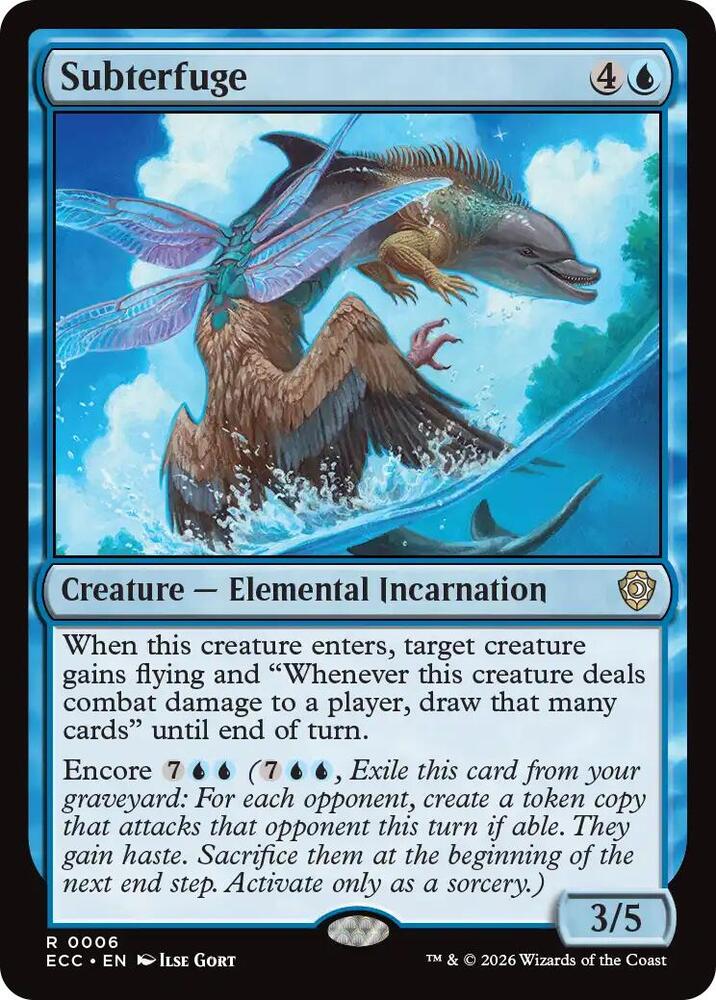 Subterfuge (6) [Lorwyn Eclipsed Commander]