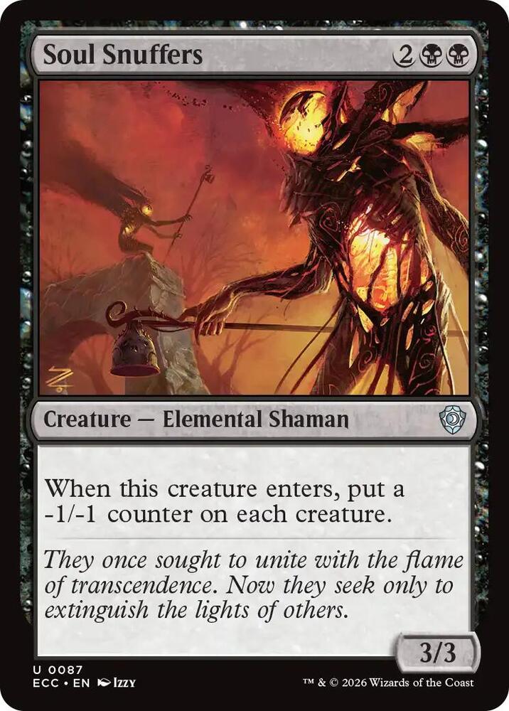 Soul Snuffers (87) [Lorwyn Eclipsed Commander]