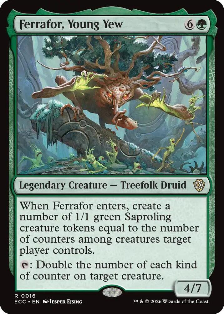 Ferrafor, Young Yew (16) [Lorwyn Eclipsed Commander]