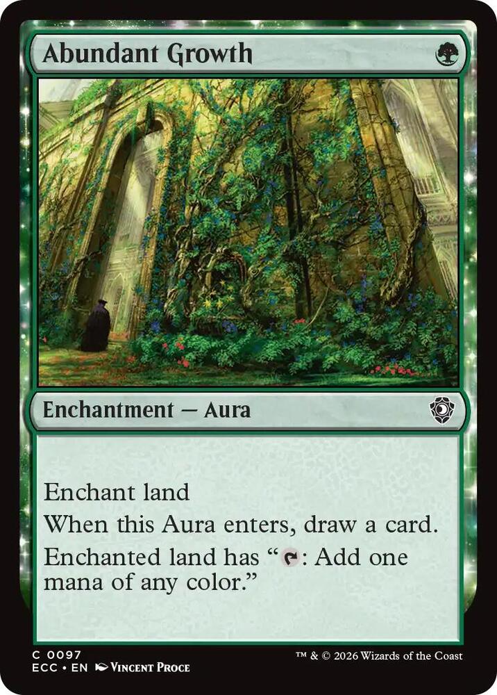 Abundant Growth (97) [Lorwyn Eclipsed Commander]