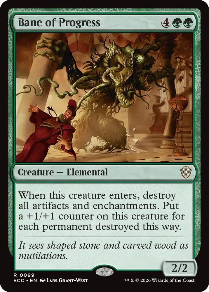 Bane of Progress (99) [Lorwyn Eclipsed Commander]