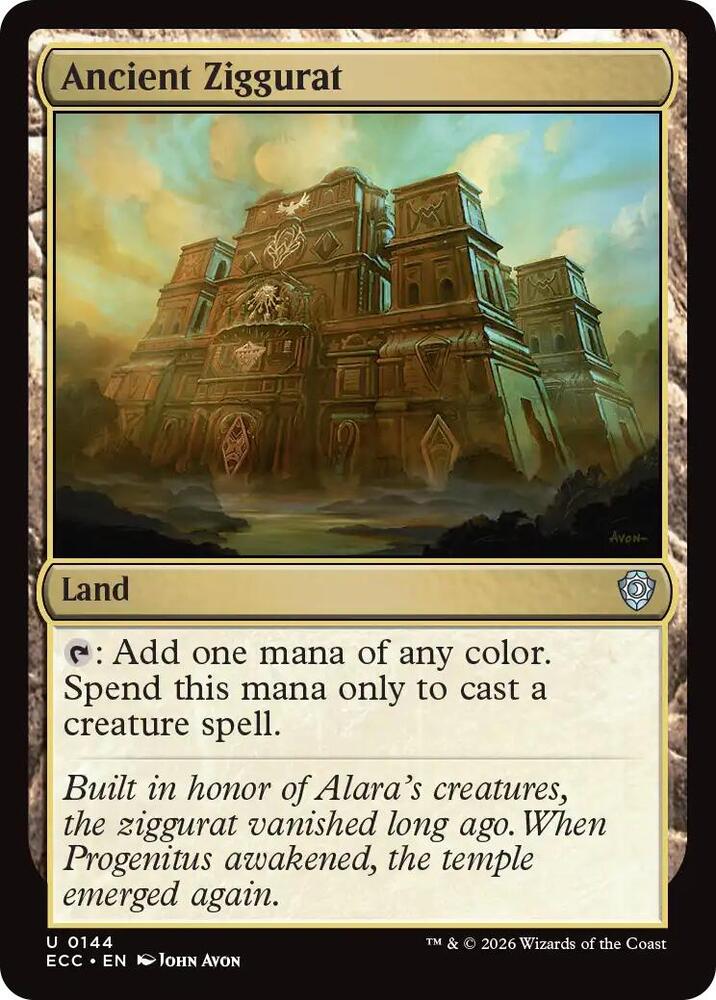 Ancient Ziggurat (144) [Lorwyn Eclipsed Commander]