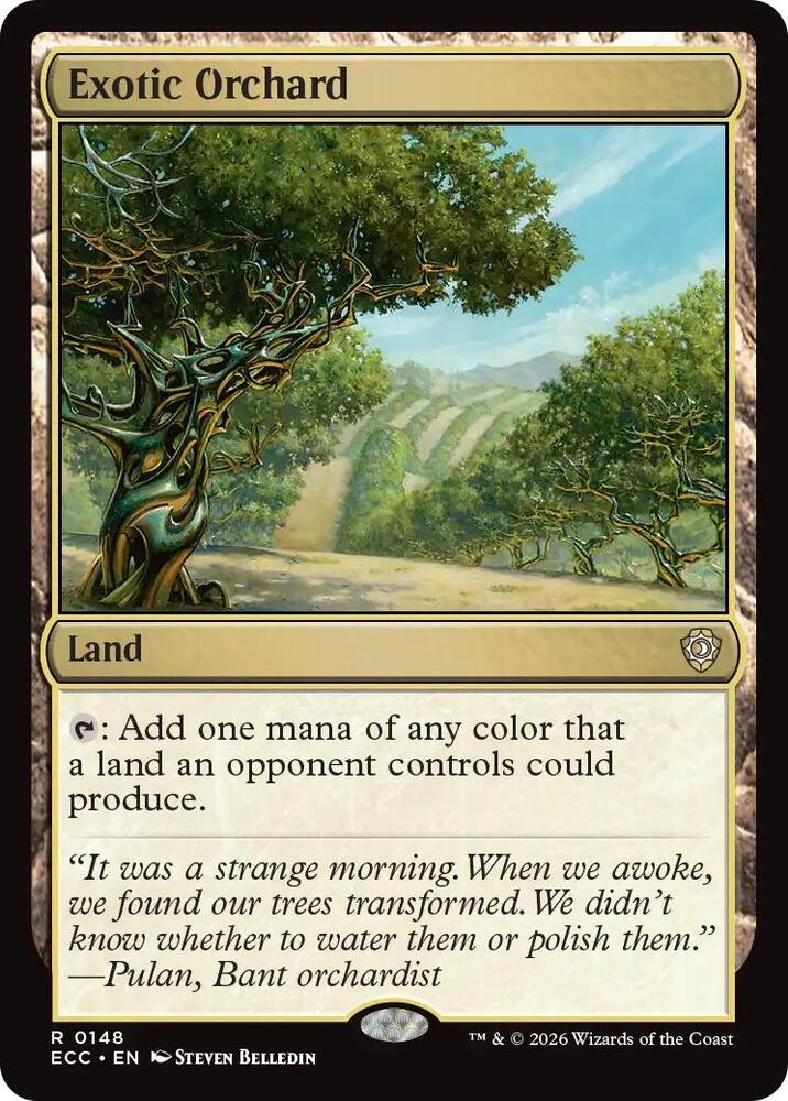Exotic Orchard (148) [Lorwyn Eclipsed Commander]