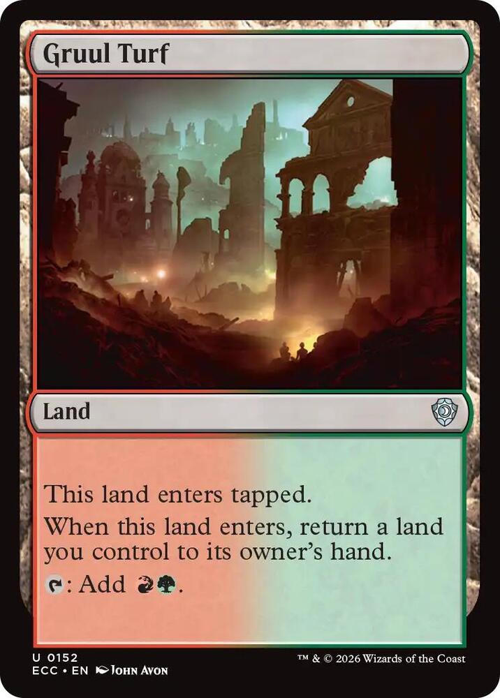 Gruul Turf (152) [Lorwyn Eclipsed Commander]