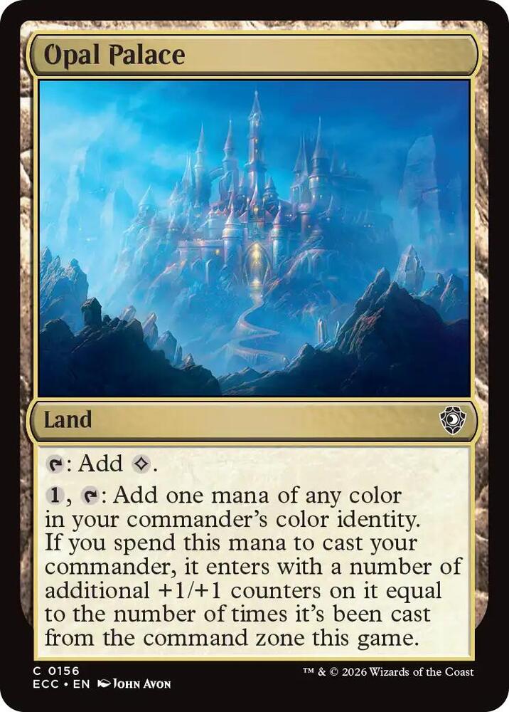Opal Palace (156) [Lorwyn Eclipsed Commander]