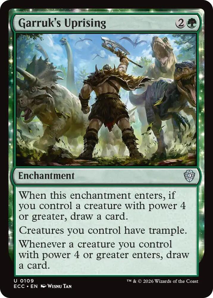 Garruk's Uprising (109) [Lorwyn Eclipsed Commander]