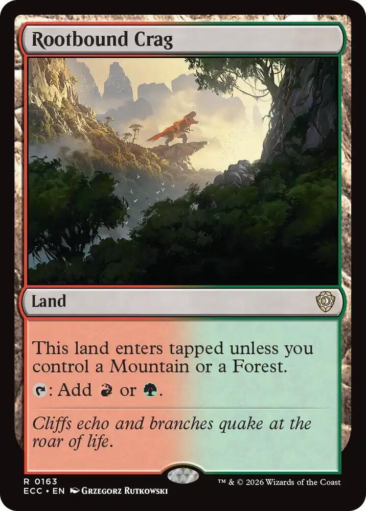 Rootbound Crag (163) [Lorwyn Eclipsed Commander]