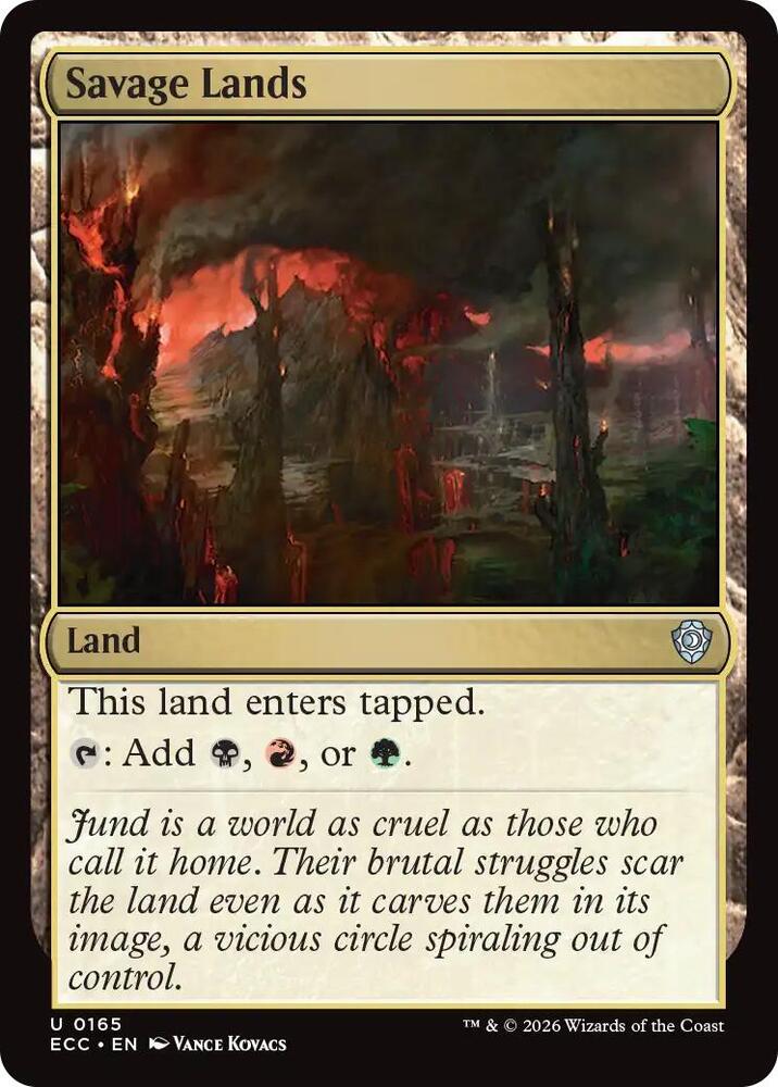 Savage Lands (165) [Lorwyn Eclipsed Commander]