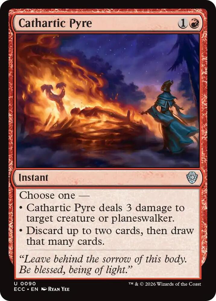 Cathartic Pyre (90) [Lorwyn Eclipsed Commander]