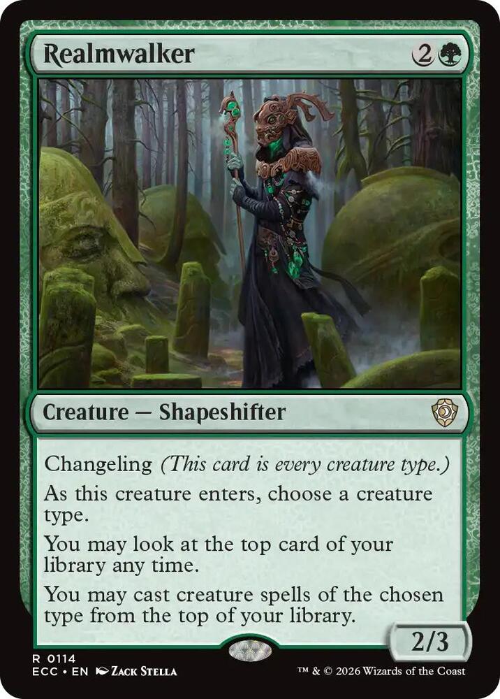 Realmwalker (114) [Lorwyn Eclipsed Commander]