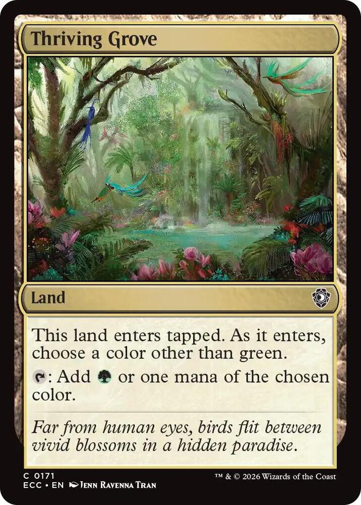 Thriving Grove (171) [Lorwyn Eclipsed Commander]