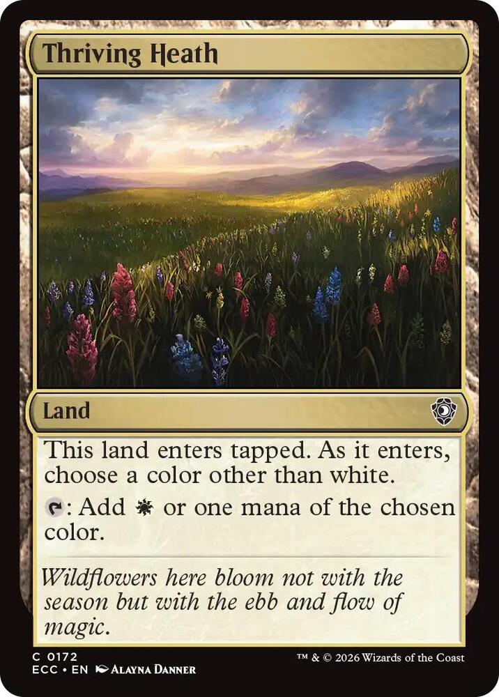 Thriving Heath (172) [Lorwyn Eclipsed Commander]