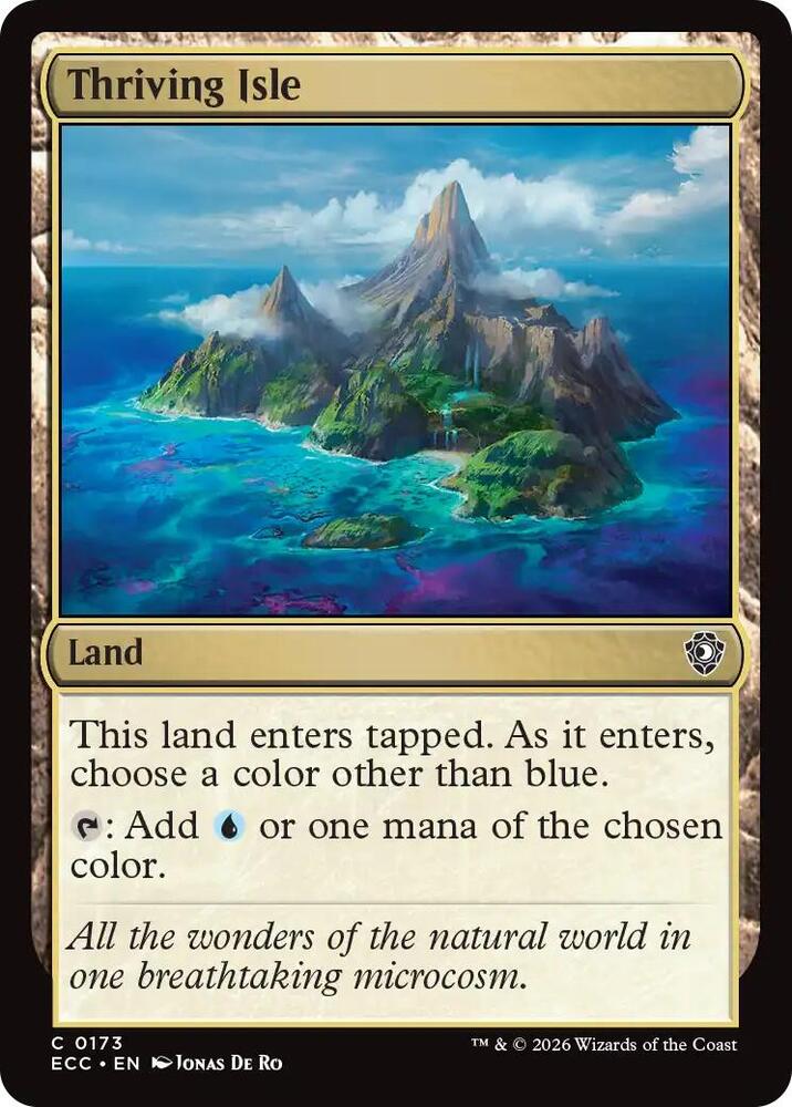 Thriving Isle (173) [Lorwyn Eclipsed Commander]