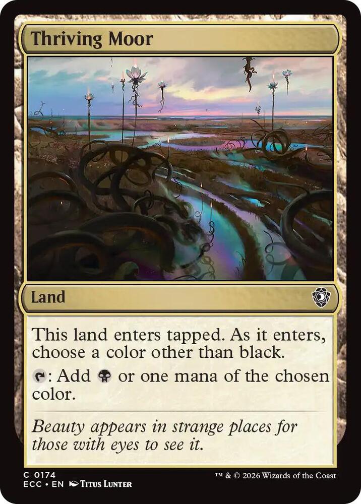 Thriving Moor (174) [Lorwyn Eclipsed Commander]