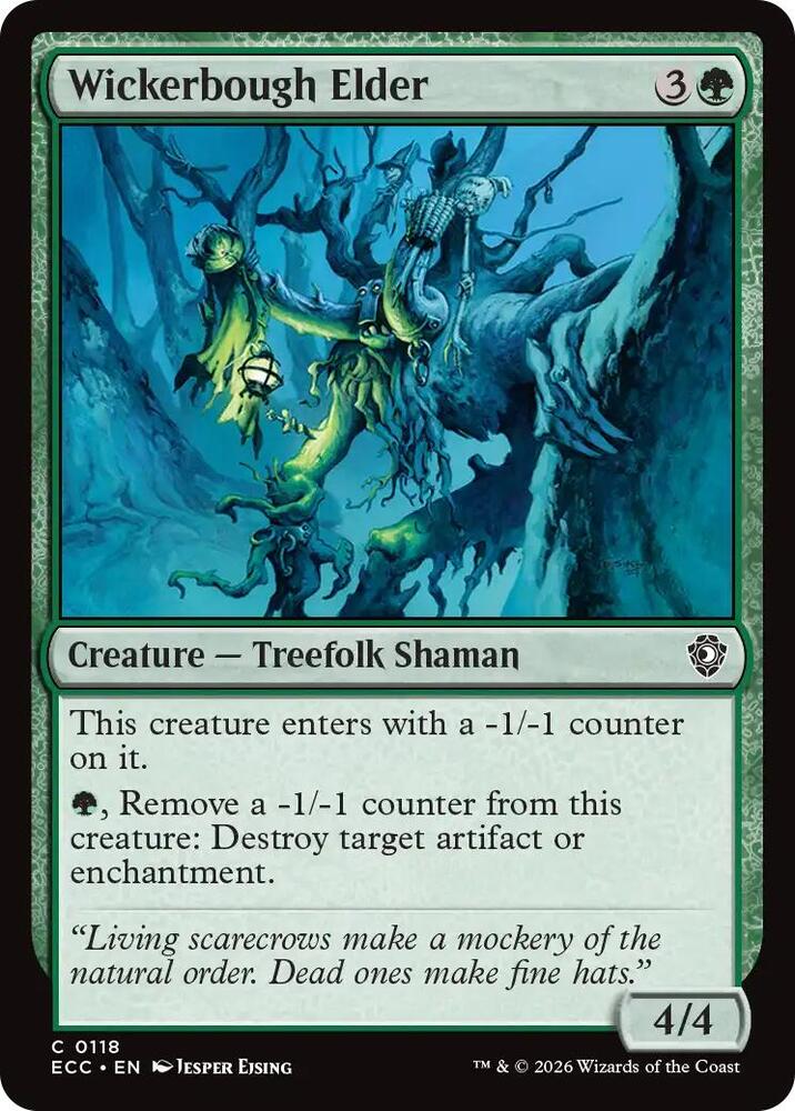 Wickerbough Elder (118) [Lorwyn Eclipsed Commander]